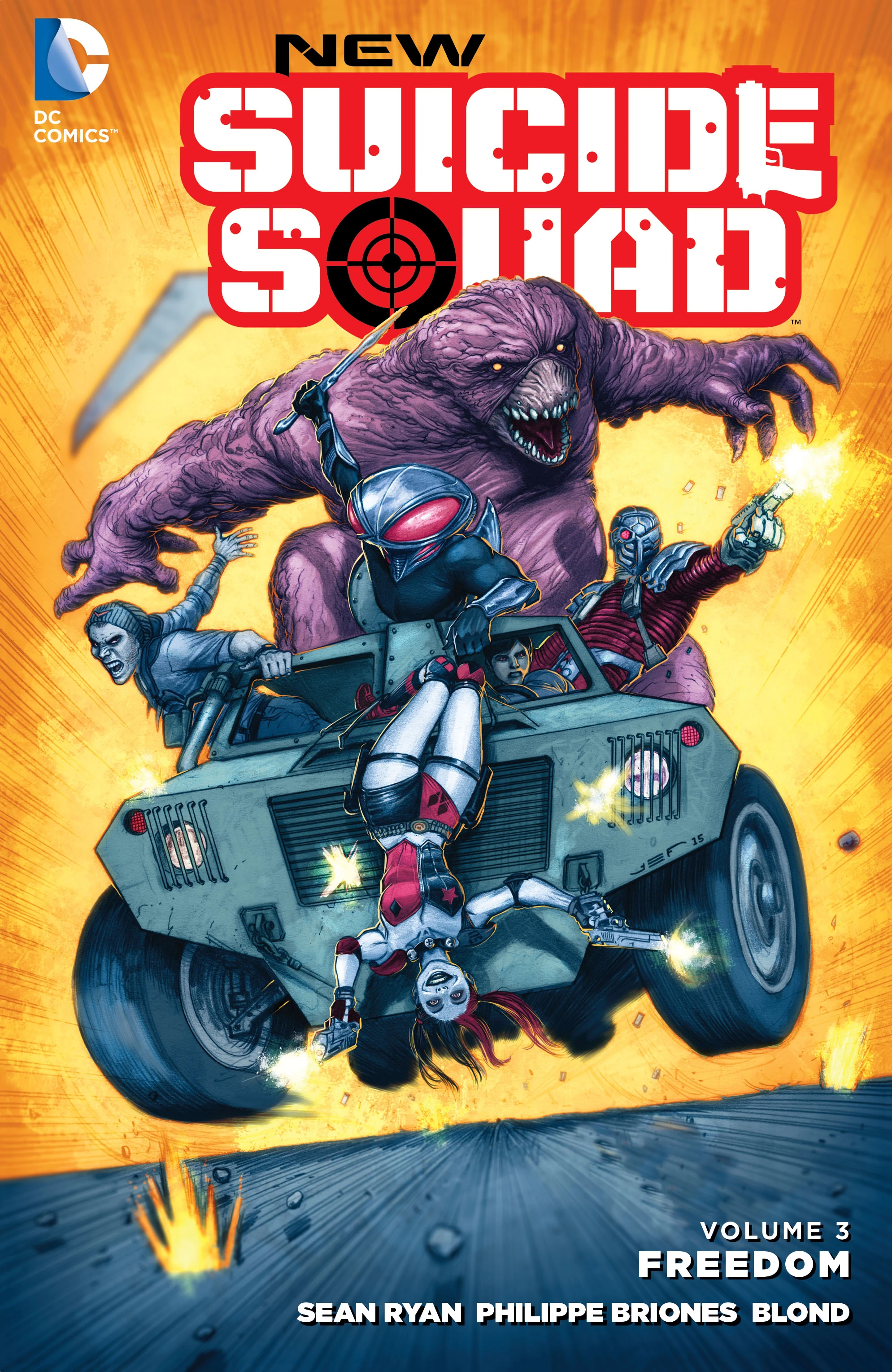 New Suicide Squad Vol. 3: Freedom (DC, 2016) cover